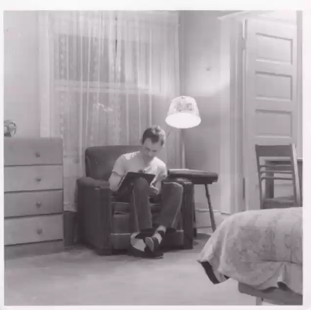 Kenneth Herrmann's d dorm c1952
